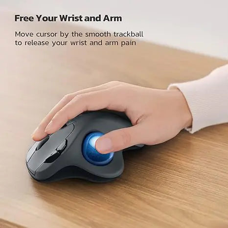 Easy-Grip Ergonomic Wireless Mouse