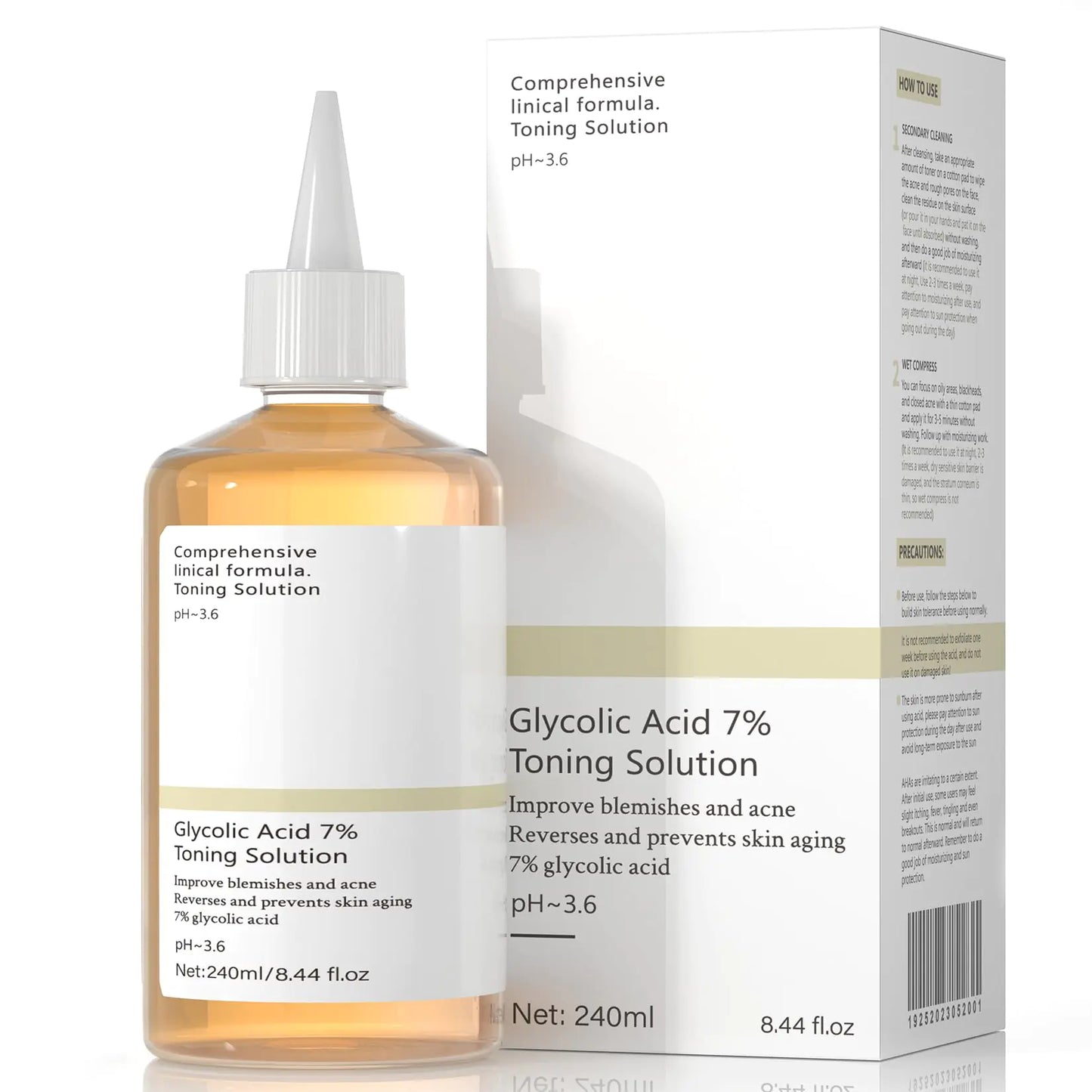 Clinical Formulations Glycolic Acid 7% Toner