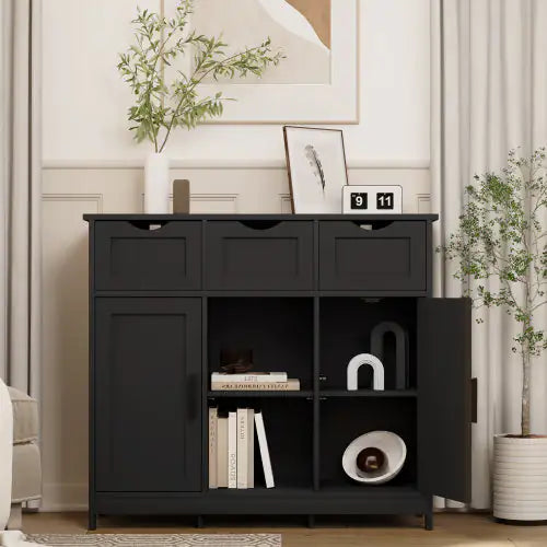 Wooden Storage Cabinet with Drawers...Sideboard/Console