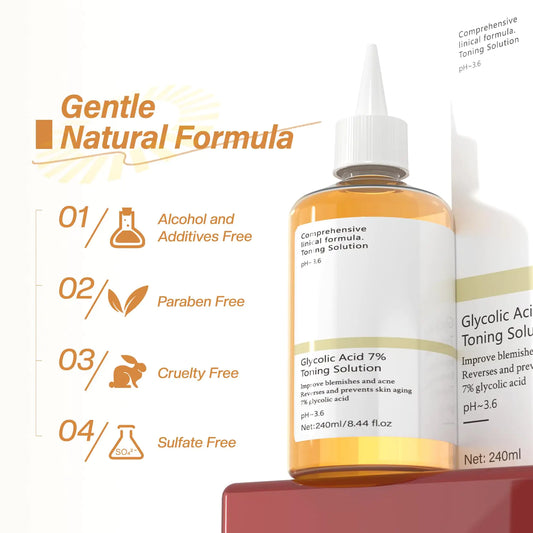 Clinical Formulations Glycolic Acid 7% Toner