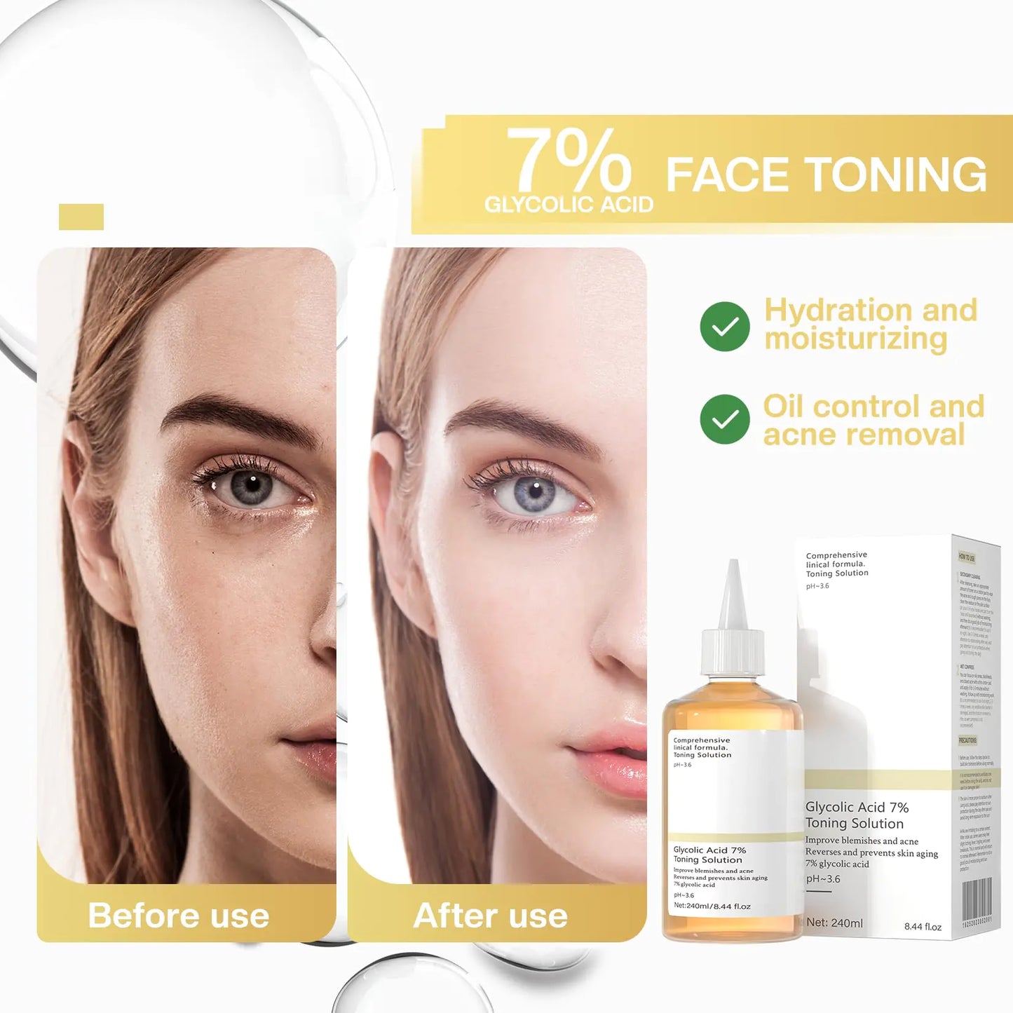 Clinical Formulations Glycolic Acid 7% Toner