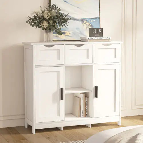 Wooden Storage Cabinet with Drawers...Sideboard/Console