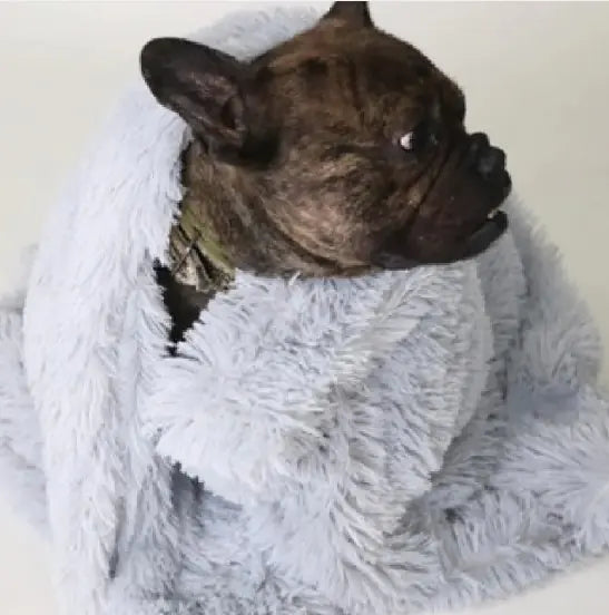 Fuzzy Fleece Pet Blanket