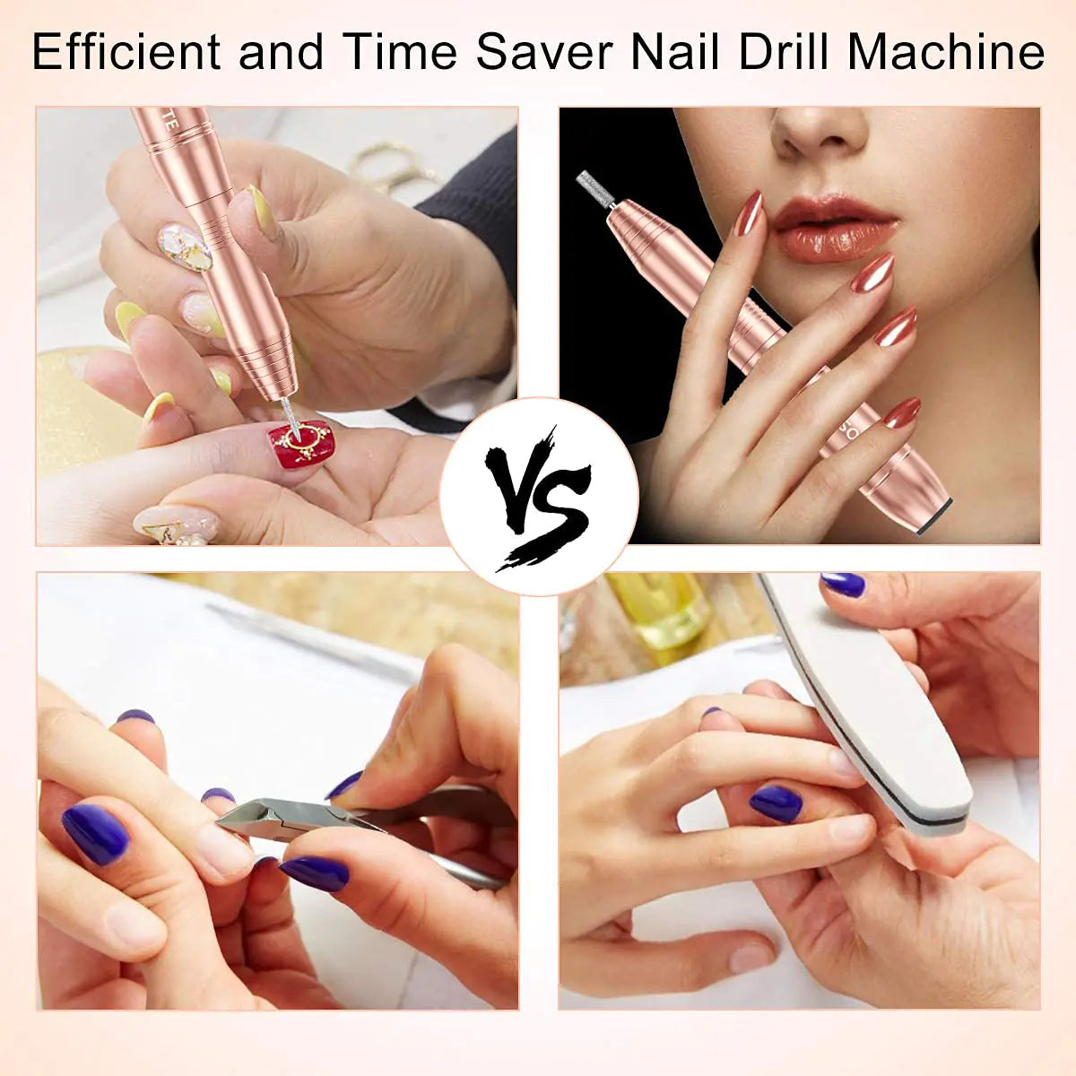 USB Electric Nail Drill Machine for Acrylic Nails