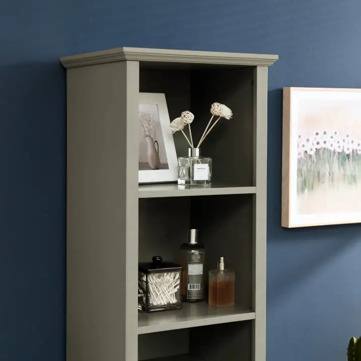 Storage Cupboard with Pull-Out Laundry Hamper