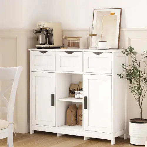 Wooden Storage Cabinet with Drawers...Sideboard/Console