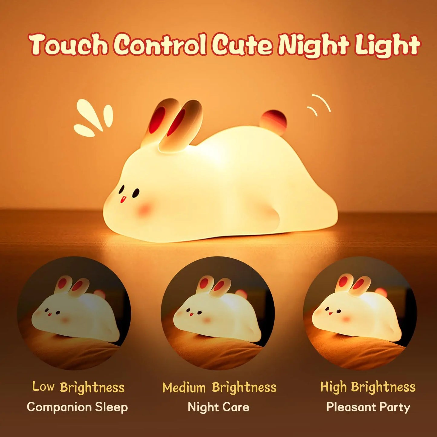 Anime Bunny LED Nightlight